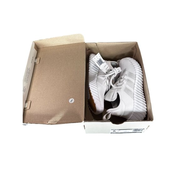 Kaptir Flow Lightweight Mesh Athletic Sneakers In All White Sportswear Design - Picture 10 of 11